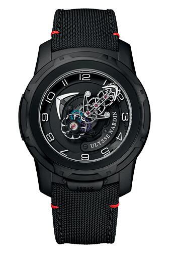 Replica Ulysse Nardin Freak Out 2053-132 / BLACK watch for sale